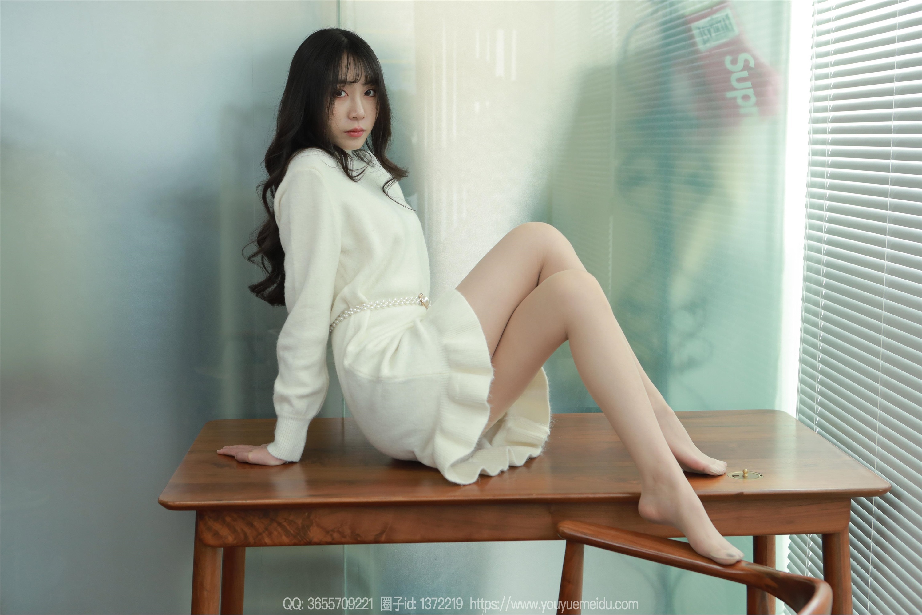 IESS异思趣向  2024.12.23 丝享家 1931 团团《白裙肉丝》